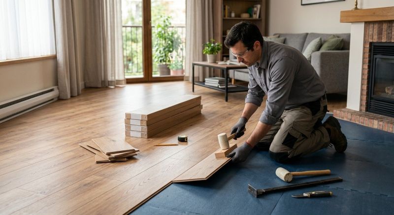 Laminate Floor Installation in Hyannis, MA