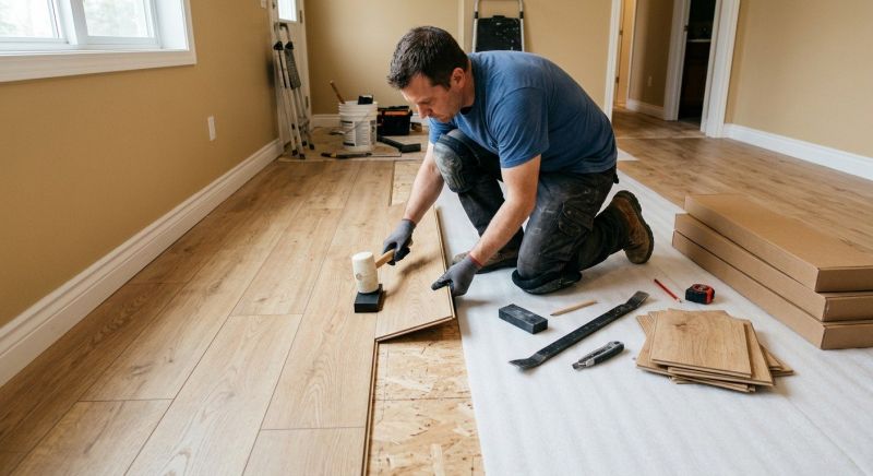 Laminate Floor Installation in Hyannis, MA