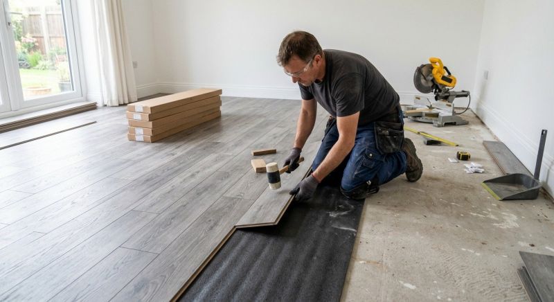 Laminate Floor Installation in Wellfleet, MA