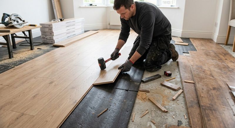 Laminate Floor Remodeling in Hyannis, MA