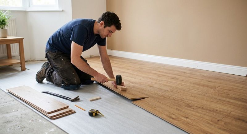 Laminate Floor Replacement in Cotuit, MA