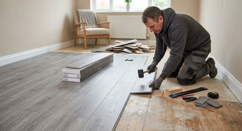 Laminate Floor Replacement in Cotuit, MA