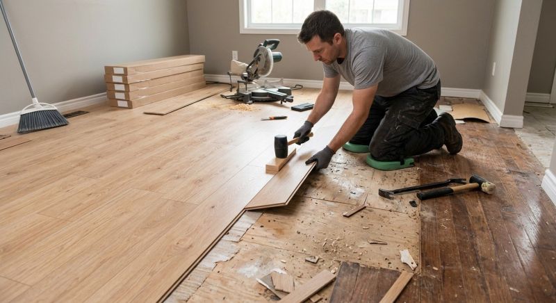 Laminate Wood Installation in Hyannis, MA