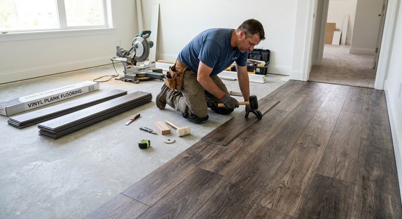Linoleum Floor Installation in Brewster, MA