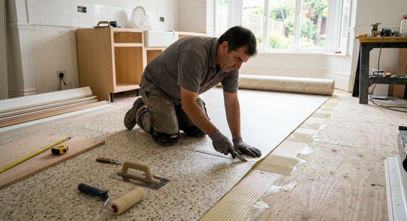 Linoleum Floor Installation in Chatham, MA