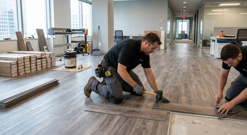 Linoleum Floor Installation in Hyannis, MA