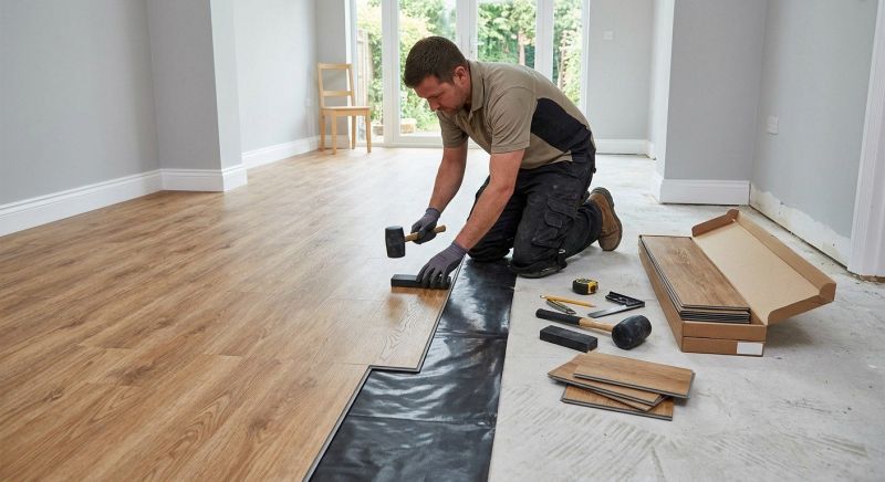 Luxury Vinyl Tile Installation in North Falmouth, MA