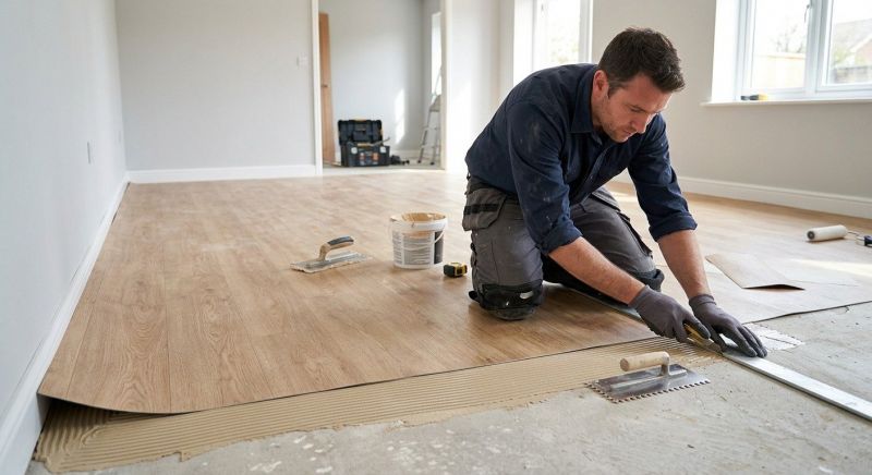 Sheet Flooring Installation in Hyannis, MA