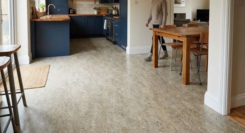 Sheet Linoleum Installation in Falmouth, MA