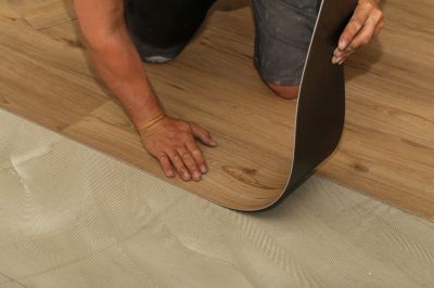 Sheet Linoleum Installation in Plymouth, MA