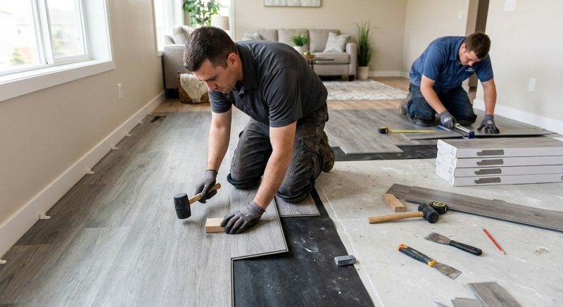 Vinyl Flooring Installation in Marstons Mills, MA
