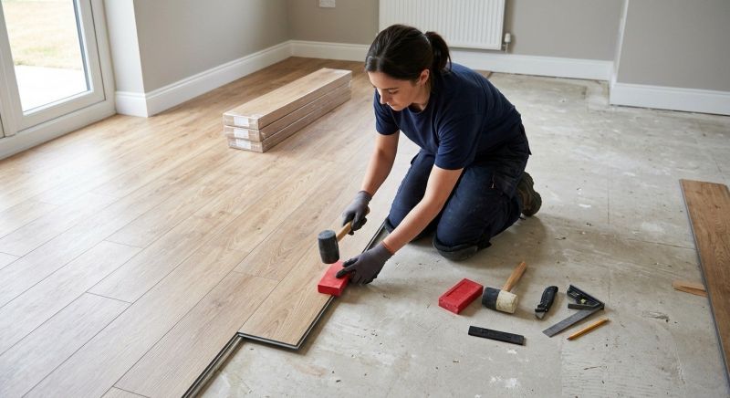 Vinyl Plank Floor Installation in Hyannis, MA