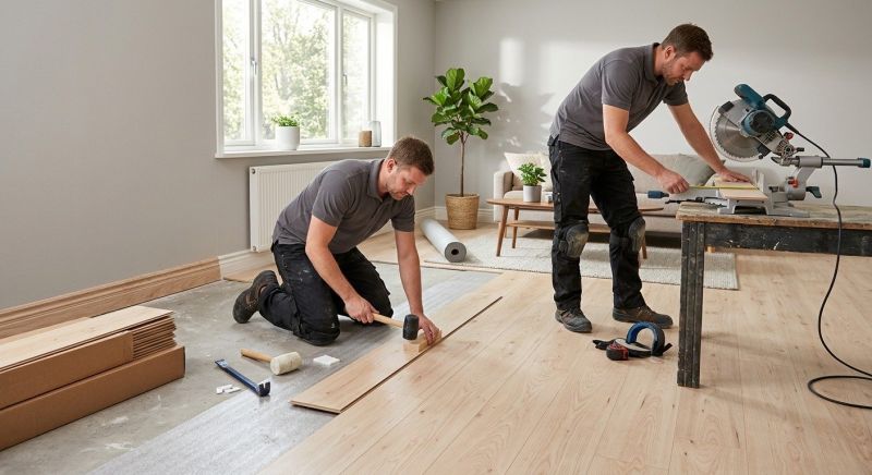 Wood Laminate Installation in Hyannis, MA